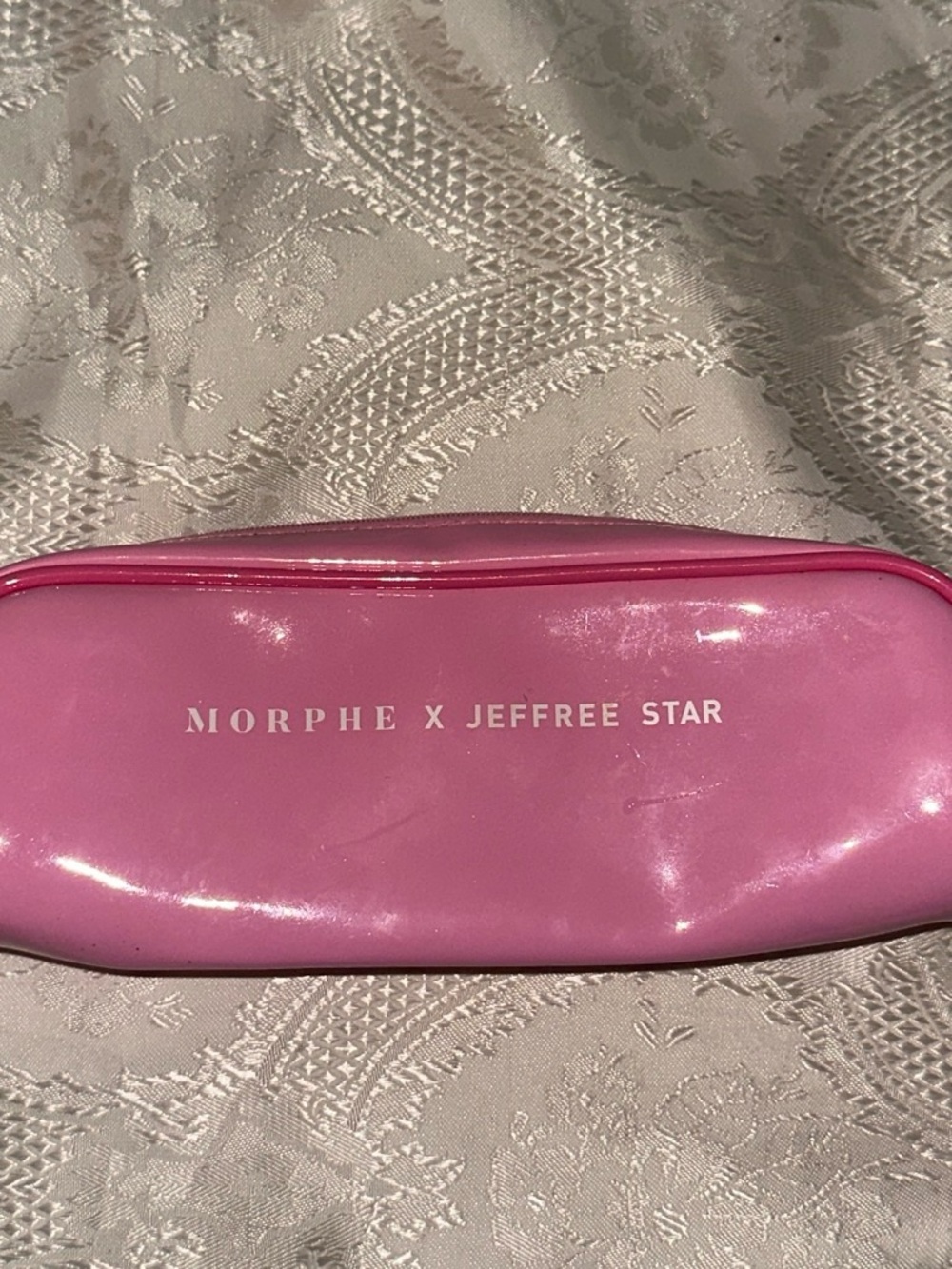 Jeffree Star Pink Glossy Cosmetic Case